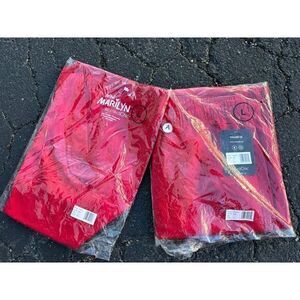 MEDICHIC  MINI MARILYN‎ 4 WAY STRETCH  CARGO Jogger Large Red